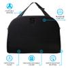 Franklin Sports Portable Travel Seat Cushion - Sideline Foam Seat Cushion for Stadium, Car, Office Chair, Travel + More - Comfortable Sitting Pad - 17" x 13" x 3.5" view 2