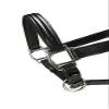 Grewal Equestrian Triple Stitched Leather Halters (Black, Full) view 2