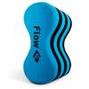 Flow Swim Gear Training Pull Buoy - Pull Float for Pool Lap Swimming in Adult and Junior Sizes (Blue/Black, Adult) view 2