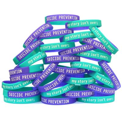 SayitBands Fifty (50) Suicide Prevention Wristband Bracelets