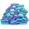 SayitBands Fifty (50) Suicide Prevention Wristband Bracelets view 1