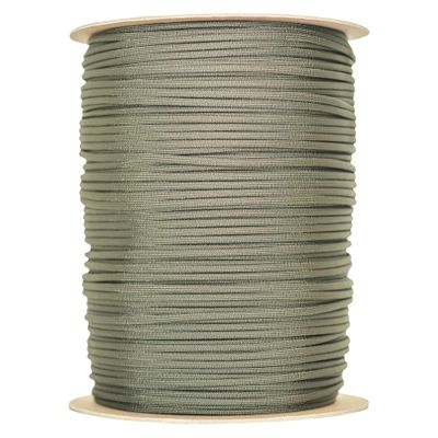 The Paracord Store | Type III 550 Paracord - 1000 FT Spool, Khaki | Heavy Duty 7 Strand Tactical Paracord - USA Made Nylon Outdoor Parachute Cord for Camping, Fishing & More - Survival Cord