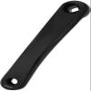 Bicycle Crank Arm,Bike Crank Left Arm,170mm Aluminium Alloy Crank Arm Set Bike Crank Arm Replacement for Mountain Bike Road Bike,Horizontal Square Hole (Black, Rhombic Hole) view 1