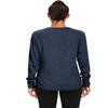 Muzniuer Long Sleeve Yoga Shirt for Women in Navy, XL - Soft, Crew Neck, Workout, Running, Pilates, Exercise, Fitness, Gym, Hiking Apparel view 3
