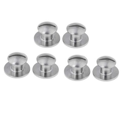 Baosity 6pcs Tech Scuba Diving Diver BCD Backplate Book Screws Accessories M7x10mm