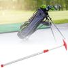 Telescopic Bag Support Rod, Lightweight Durable Aluminum Alloy Support Arm Adjustable Length for Travelers Photographers Outdoor Enthusiasts view 2