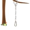 MIKMAYTOO 1 Pack Heavy Duty Stainless Steel Chain 550LB Capacity for Punching Bags Hanging Chair Hammocks Swing Trapeze Yoga (40, 4MM) view 1