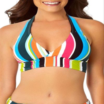 Anne Cole Women's Standard Bikini, Multi Print, Extra Small