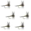 The Fly Fishing Place Blue Winged Olive BWO Classic Trout Dry Fly Fishing Flies - Set of 6 Flies Size 14 view 1