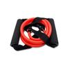 AnHua 5 Pcs 120cm 5 Levels Resistance Bands with Handles Yoga Pull Rope Elastic Fitness Exercise Band for Home Workouts Strength Training view 2