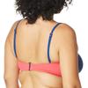 Anne Cole Colorblock Bandeau Bikini Top view 2