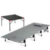 iClimb 1 Extendable Table and 1 Super Easy Assemble Cot Bundle, Light and Compact for Single Person Camping Hiking Backpacking view 1