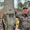 bwd Bow/Gear Combo Hanger - Ultimate Bow Hanger & 3 Wide Gap Gear Hangers - No Wobble, Lasts a Lifetime - 300 lb Capacity - Tree Mount - Minimalist Style view 4