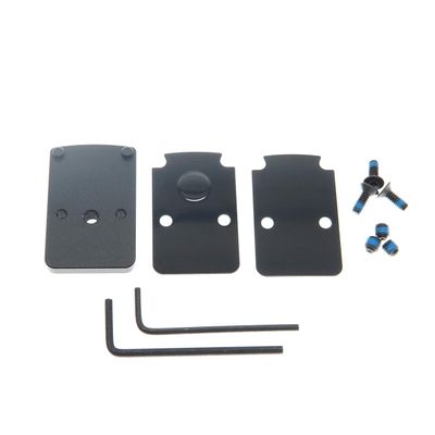 DPP Titanium Rear Sight Dovetail Red Dot Mount Compatible with Smith & Wesson M&P TrijiconRMR/SRO&Holosun 407C/507C/508T
