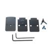DPP Titanium Rear Sight Dovetail Red Dot Mount Compatible with Smith & Wesson M&P TrijiconRMR/SRO&Holosun 407C/507C/508T view 1