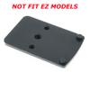 DPP Titanium Rear Sight Dovetail Red Dot Mount Compatible with Smith & Wesson M&P TrijiconRMR/SRO&Holosun 407C/507C/508T view 2