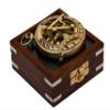 Engraved Nautical Compass - Personalized Mens Groomsmen Wedding Hiking Corporate Home Decor Valentine's Day Gift view 4