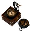 Personalized Nautical Compass - Engraved, Perfect for Groomsmen, Weddings, Hiking, Corporate & Retirement Gifts view 3