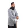 THE MEDIEVALS 10 MM ID Butted Chainmail Hauberk Full Sleeve Shirt Mild Steel - Zink Finish, X-Small view 2