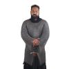 THE MEDIEVALS 10 MM ID Butted Chainmail Hauberk Full Sleeve Shirt Mild Steel - Natural Oiled Finish, XX-Large view 1