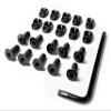 20pcs MLOK Compatible Rail Mount Screws and Nuts Standard Length Camming T Nut Replacement view 3