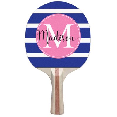 Infusion Custom Classic Design Ping Pong Paddle, Premium 5 Ply Direct Imprint Personalization on Table Tennis Racket