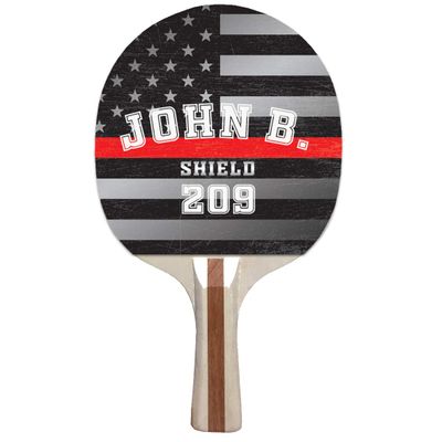 Infusion Custom Black, White and Color Design Ping Pong Paddle, Premium 5 Ply Direct Imprint Personalization on Table Tennis Racket
