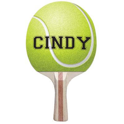 Infusion Custom Classic Design Ping Pong Paddle, Premium 5 Ply Direct Imprint Personalization on Table Tennis Racket