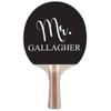 Infusion Custom Black, White and Color Design Ping Pong Paddle, Premium 5 Ply Direct Imprint Personalization on Table Tennis Racket view 1