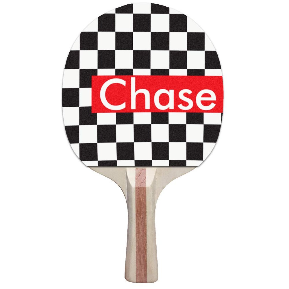 Infusion Custom Colorful Design Ping Pong Paddle, Premium 5 Ply Direct Imprint Personalization on Table Tennis Racket