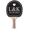 Infusion Custom Black, White and Color Design Ping Pong Paddle, Premium 5 Ply Direct Imprint Personalization on Table Tennis Racket view 1