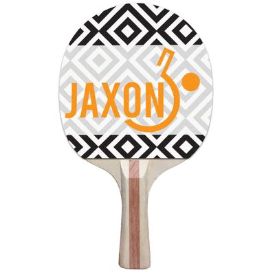 Infusion Custom Classic Design Ping Pong Paddle, Premium 5 Ply Direct Imprint Personalization on Table Tennis Racket