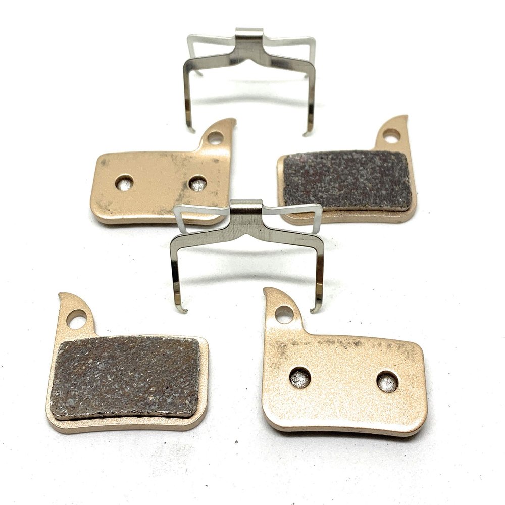 2 Pairs Bike Brake Pads sintered for SRAM HDR, Apex, CX1, Etap, Force1, Force 22, Red22, B1, Rival 1, Level, Avid,Red, 3d374C, 00.5318.010.004, 00.5318.010.002. high Braking Power and Quiet Stops.