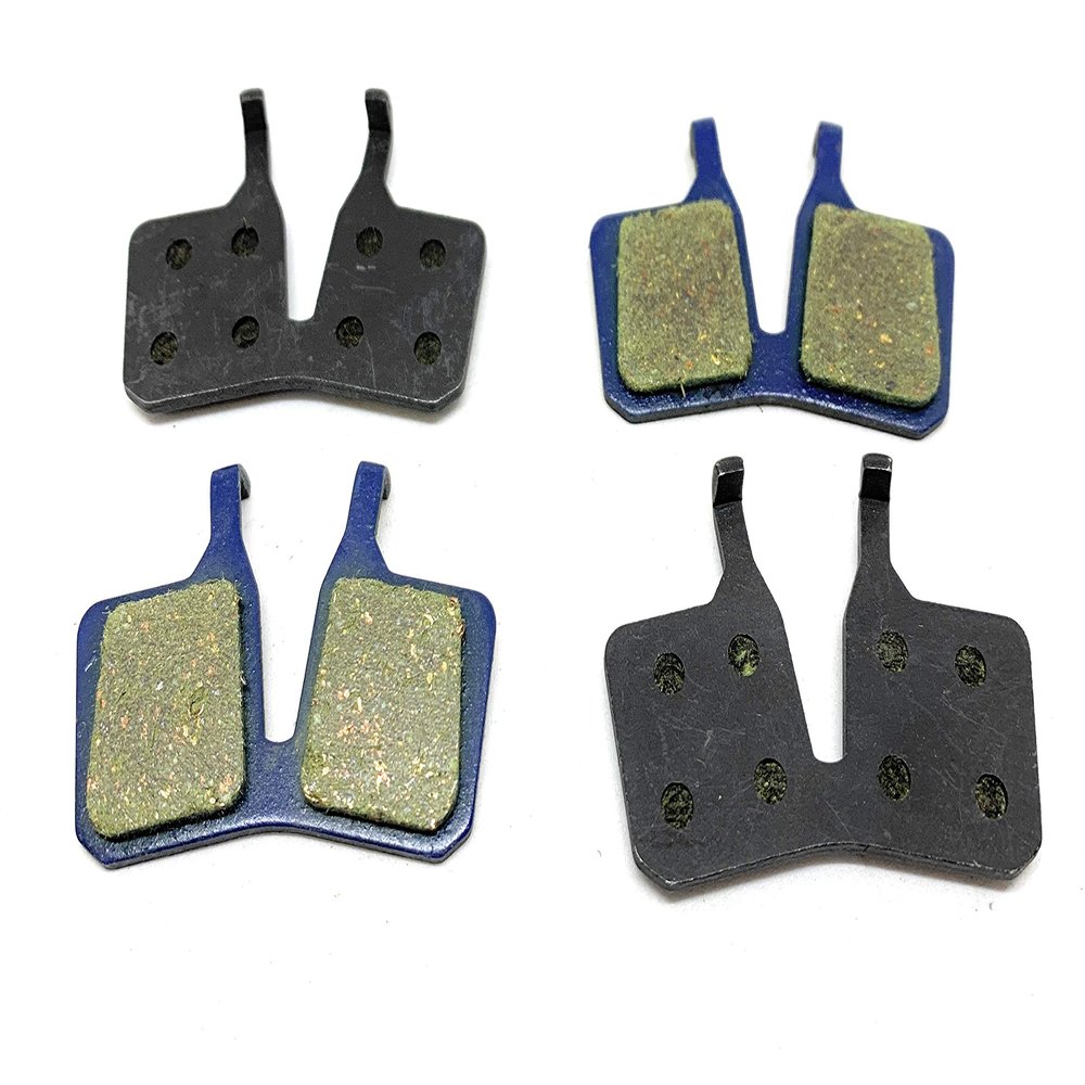 2 Pairs Bike Brake Pads Resin for Magura MT5 MT7 91-9566 9.P, 4 Piston. The Bicycle Replacement Part for OEM Brakes for high Braking Power.