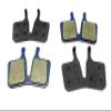 2 Pairs Bike Brake Pads Resin for Magura MT5 MT7 91-9566 9.P, 4 Piston. The Bicycle Replacement Part for OEM Brakes for high Braking Power. view 1