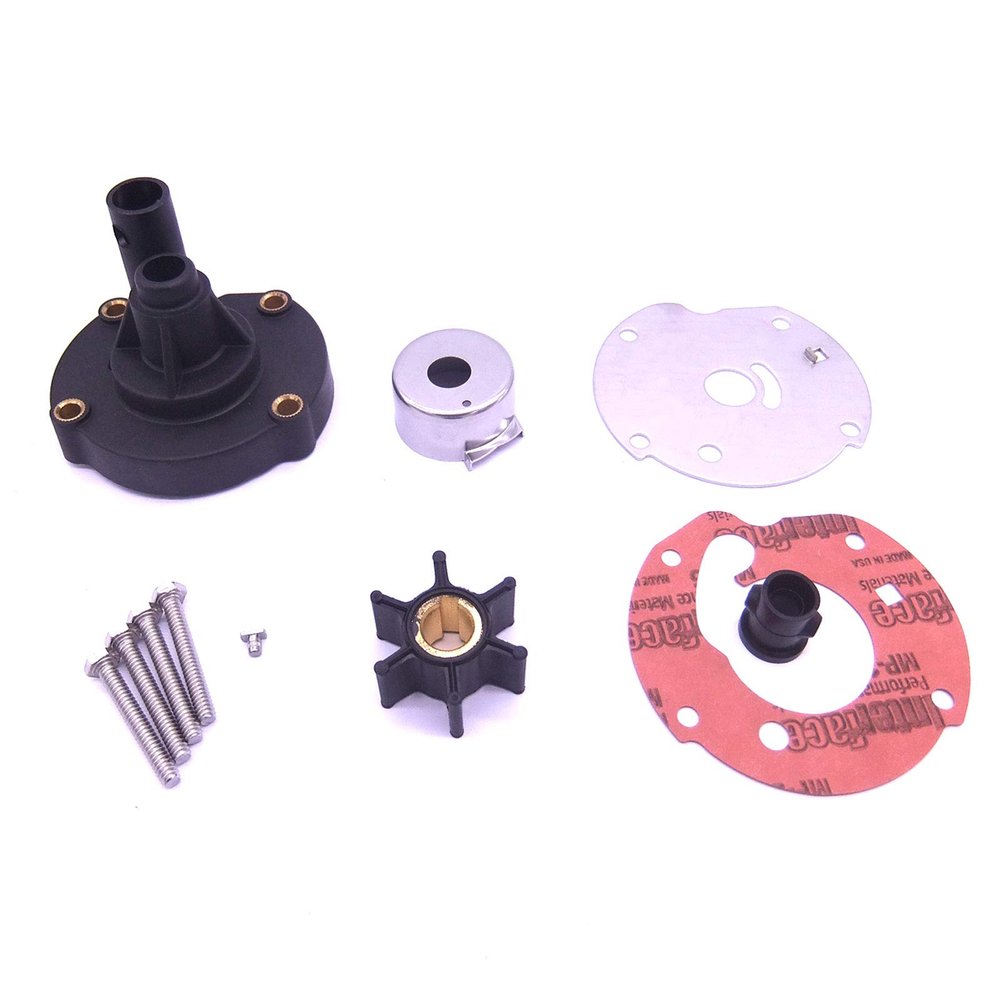 Boat Motor 391391 382797 763758 778166 0391391 0382797 0763758 0778166 Water Pump Repair Kit with Housing for Evinrude Johnson OMC BRP 5.5HP 6HP 7.5HP Outboard Engine