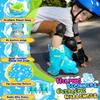 Adjustable Roller Skates for Girls & Boys with Light Up Wheels (Ages 3-9)  Roller Skates with Illuminating Wheels view 2