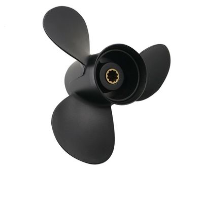 CAPTAIN Propeller 9.8x11 Fit Tohatsu Outboard Engine 25hp 30hp MFS 25/30 NSF25/30 10 Tooth Spline 3R0B64523-1