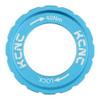 KCNC Disc Brake Rotor, Locking Ring, Compatible with Shimano Center Lock, Blue, One Size view 2
