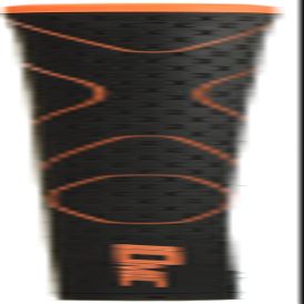 IOMIC Golf Grip iX Touch 2.0 with Backline iX Series Base: Black End: Orange M60