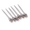 freneci 6-Counted Hammer Head Tips Replacement Conversion Points for Darts - Silver view 2