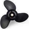 Captain Propeller 13.5x15 Fit Tohatsu Outboard Engine 60hp 70hp 75hp 90hp 115hp 120hp 140hp BFT60 BFT75 BFT90 BFW60 15 Tooth Spline 3HKB64532-0 view 1