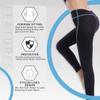 GoldFin Womens Wetsuit Pants, 2mm Neoprene Pants Keep Warm for Diving Swimming Surfing Kayaking Boating (Blue, XS) view 2