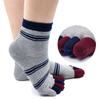 Artfasion Men's Toe Socks Cotton Fun Casual Athletic Running Ankle Five Finger Crew Socks 5 Pair 9-12 view 3