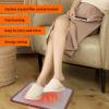 Electric Heated Floor Mats Under Desk, Heated Foot Warmer - 110v Toes Warming Heater for Office and Home(Stone Grain) view 3