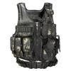 vAv YAKEDA Tactical Vest Outdoor Ultra-Light Breathable Training Airsoft Vest Adjustable for Adults (Black CP) view 1