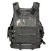 vAv YAKEDA Tactical Vest Outdoor Ultra-Light Breathable Training Airsoft Vest Adjustable for Adults (Black CP) view 3