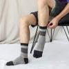 Artfasion Men's Toe Socks Cotton Fun Casual Athletic Running Ankle Five Finger Crew Socks 5 Pair 9-12 view 4