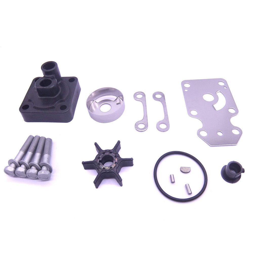 Boat Motor 6AH-W0078-00 6AH-W0078-01 Water Pump Repair Kit with Housing for Yamaha 15HP 20HP Outboard Engine,for Sierra Marine 18-3479