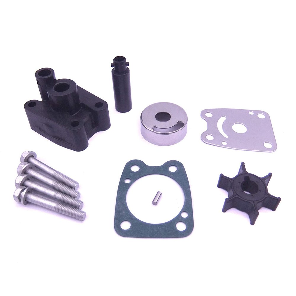 Boat Motor 6E0-W0078-00 6E0-W0078-01 6E0-W0078-02 6E0-W0078-A2 68D-WG078-00 Water Pump Repair Kit with Housing 68D-G4311-01 for Yamaha 4HP 5HP 4A 5C Outboard Engine, 96325T for Mercury Mainer